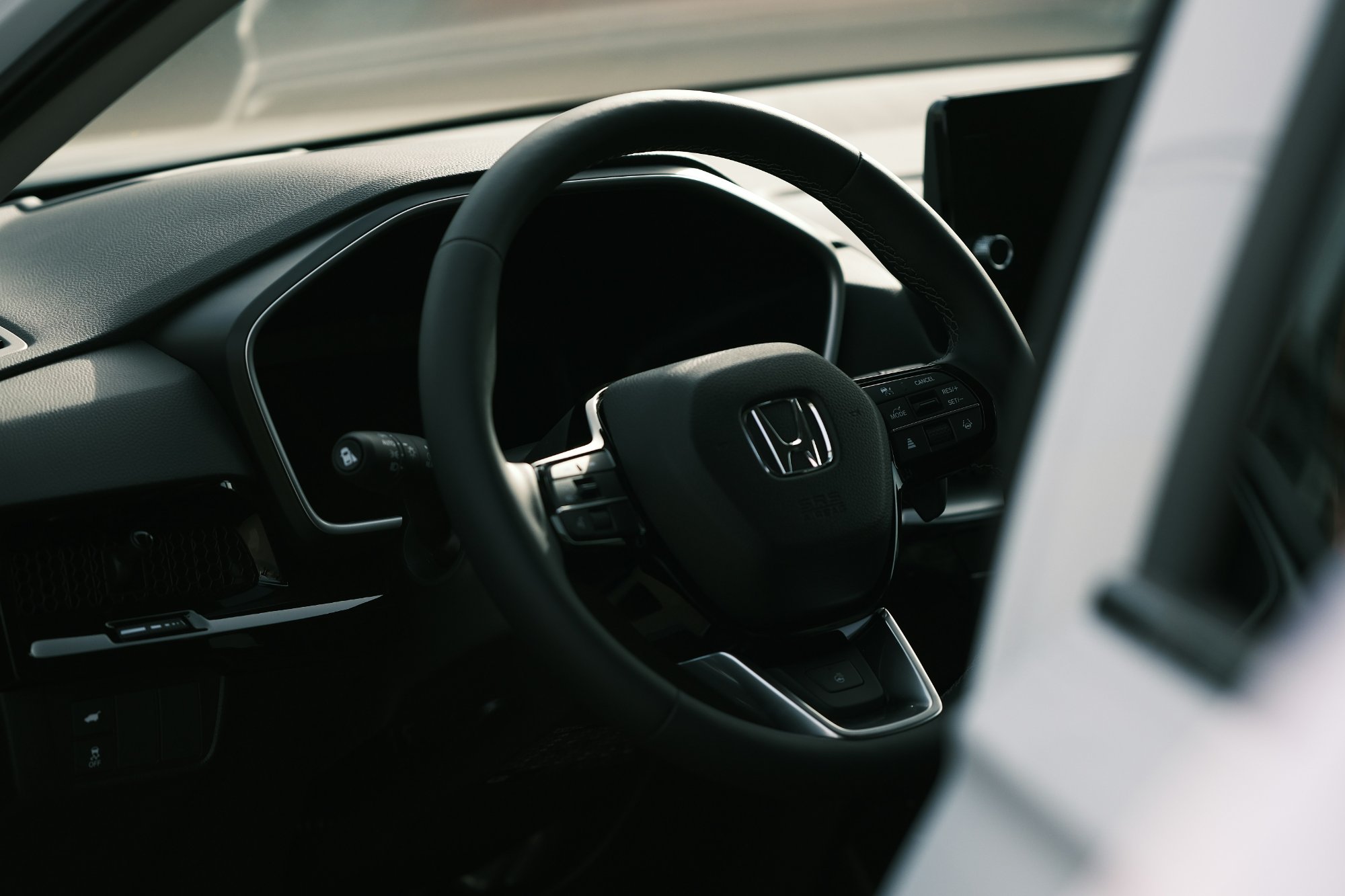 Intérieur véhicule Honda — mise à disposition chauffeur privé Avignon